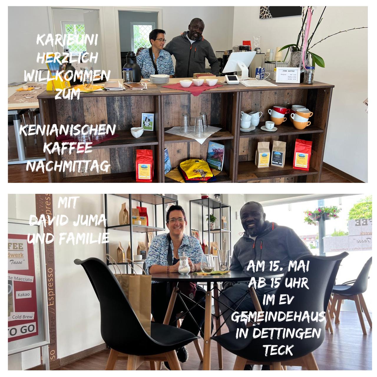 Kenianischen Kaffee-Nachmittag
